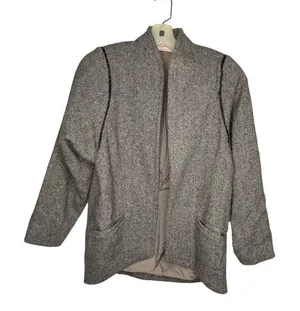 Vintage‎ Syna Leah's Wool Coat Size L thumbnail 1
