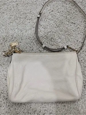 coach carrie crossbody/shoulder bag cream thumbnail 5