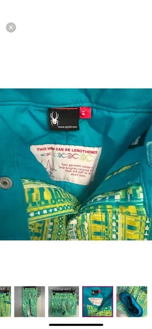 Spyder Ski Snowboard pants jr 14 thumbnail 5
