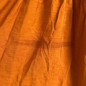 ✨Banana Republic GATHERED-WAIST ORANGE MINI SZ MEDIUM DRESS✨ thumbnail 5