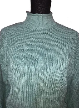 Easy Stitch Mock Neck Sweater thumbnail 3