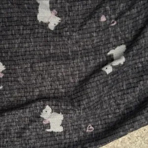 Laura Ashley Black and Pink Patterned Athletic Shorts thumbnail 3