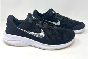 Nike Flex Experience Run 11 Black White Mesh Running Shoes Women’s 10 thumbnail 1