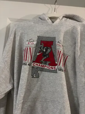 University of alabama iron bowl hoodie thumbnail 2