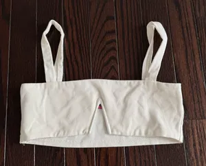 Edikted White Crop Top thumbnail 1