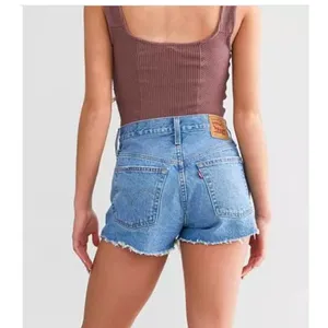 New Levi's Size 27 Women's 501 Original Fit High Rise Shorts Oxnard Athens Jump thumbnail 3