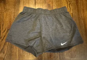 Nike Women's Athletic Shorts in Dark Gray thumbnail 1