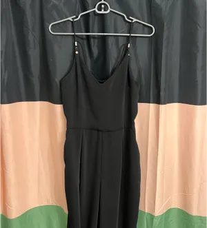 Black business casual jumpsuit Size XS thumbnail 3