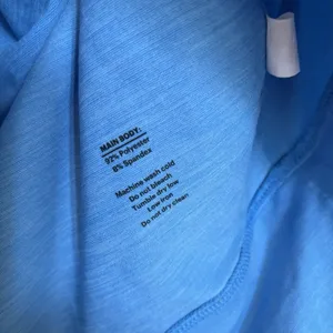 REI Coop Top Womens M Blue Active Pursuits Quarter-Zip Long‎ Sleeve Thumbholes thumbnail 2
