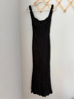 NWT Meshki Ensley Satin Maxi Dress size XS thumbnail 3