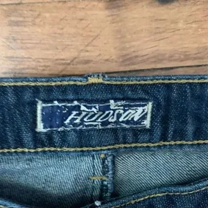 Hudson vintage dark wash size 30 cropped jeans thumbnail 2