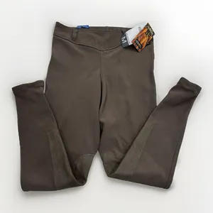 Kerrits Riding Pants Womens Size Medium KneePatch Brown NWT thumbnail 1
