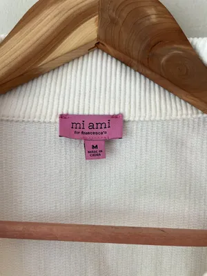Corduroy Jacket‎ Sz L Women's Casual Solid Beige Cream Button Down with Pockets thumbnail 2