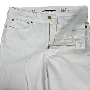 J. Crew Slim-wide‎ jean White Denim CH680 27 NWT thumbnail 3