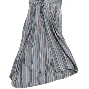 COPY - Vici Striped Twist Front Midi Dress Size Medium thumbnail 5