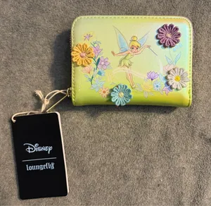 Loungefly Tinkerbell Floral Crossbody Bag and Wallet thumbnail 4