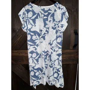 Shoreline blue and white sleeveless dress Women's Sz Small S‎ thumbnail 6