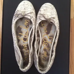 Sam Edelman Felicia flats in snake thumbnail 2