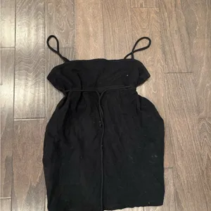 Free People Black Beachwear Dress thumbnail 4