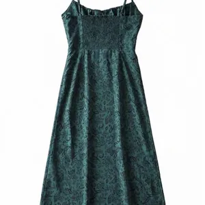 NWT Green & Black Floral Dress thumbnail 5
