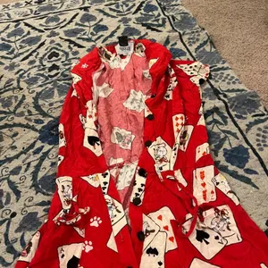 Collectif London Liza Cat Croupier Red Swing Dress (Size 2)‎ thumbnail 9