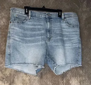 Levi’s Heritage High Rise Shorts Light Wash Cut Offs Size 20/W35 #771 thumbnail 1