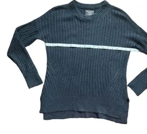 Abercrombie & Fitch Navy Blue Sweater Size XS thumbnail 4
