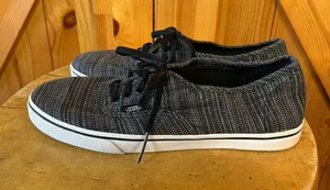 VANS  AUTHENTIC CHAMBRAY LOW PRO SNEAKERS 8 thumbnail 1