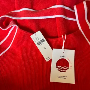 Anthropologie NEW WITH TAGS Daily Practice by Full Speed Halter Mini Red Dress thumbnail 5