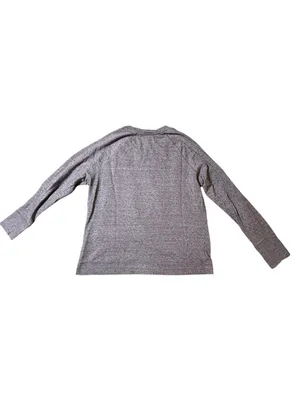 Athleta Casual Athleisure Gray Criss Cross Sweatshirt Size Large thumbnail 3