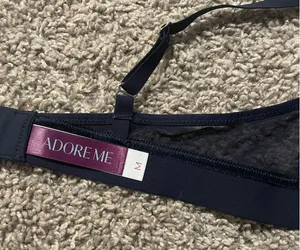 Adore Me Navy bralette thumbnail 7