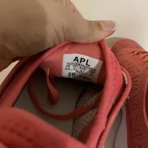APL TechLoom Phantom‎ Red Coral Knit Running Shoes Sneakers Womens 6.5 thumbnail 6
