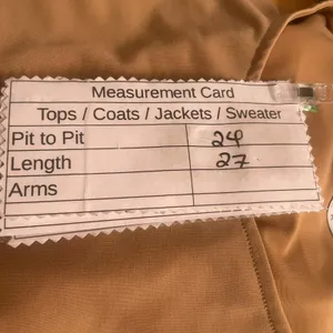 Joan Rivers‎ Tunic Top Camel XL thumbnail 11