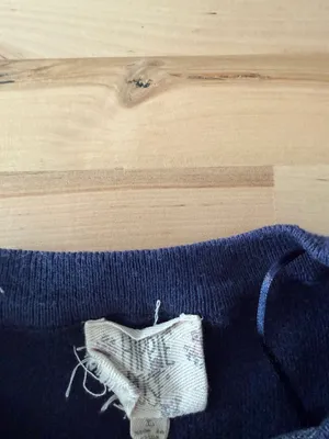 Cropped Navy California West Coast Sweater thumbnail 4