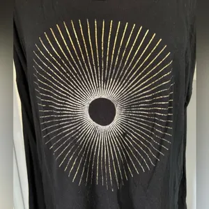 Project Social T Women's Golden Sun Graphic Tee Shirt Size‎ Small Black thumbnail 2