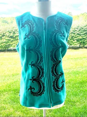 Bob Mackie Embroidered Vest thumbnail 3