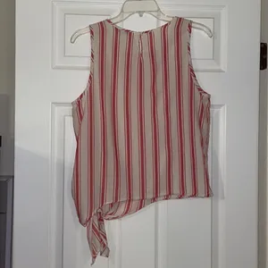 ✨Madewell Side-Tie Tank in Marcia Stripe thumbnail 9