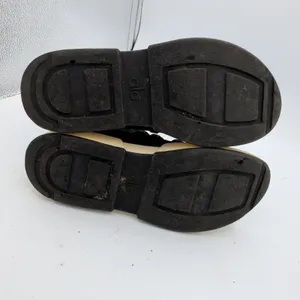 Alo Yoga Wanderer Sneaker Black Knit High Top Sock Fit‎ Women 8 A0058W-BLACK thumbnail 6
