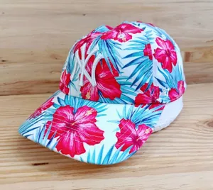 '47 Brand New York Yankees Floral Hat Cap Adjustable Strapback MLB Baseball thumbnail 1