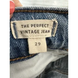 Madewell The Perfect Vintage Jean‎ Blue Size 29 Women's High Rise #W2-3 thumbnail 3