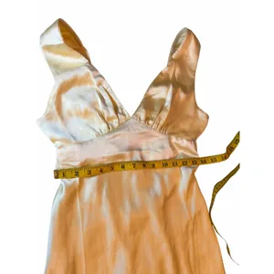 Yellow Satin Saints & Secrets Gown - Size S thumbnail 8
