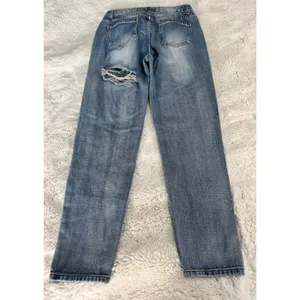 White Fox Boutique Jeans Size S Light Wash Straight Leg Denim thumbnail 4