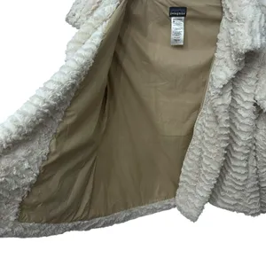 Patagonia Pelage Faux Fur Fleece Full Zip Cream Jacket Women's Size Large‎ thumbnail 7