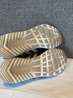 Adidas QT Racer 2.0 Shoes Womens 8.5 Black Metallic Sneakers Running Sporty thumbnail 5