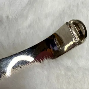 COACH “C” Signed Enamel Stainless Steel Bangle thumbnail 4