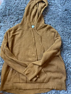 Aerie Oversized Hooded Sweater thumbnail 1