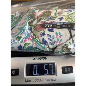 Zara Blouse XXL Paisley Floral Button Front Long Sleeve Shirt Green Pink NWT thumbnail 12