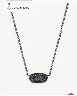 Kendra Scott Elisa Black Drusy thumbnail 7