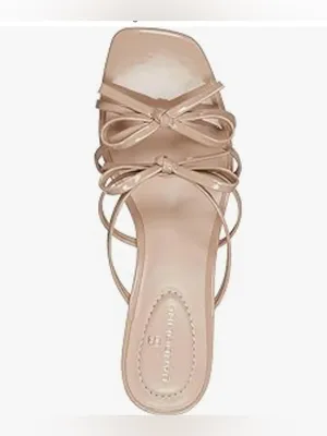 NW Bandolino Blush Strappy Bow Block Heel Sandals thumbnail 9