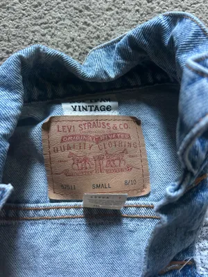 Patch work Levi’s Jean jacket thumbnail 3